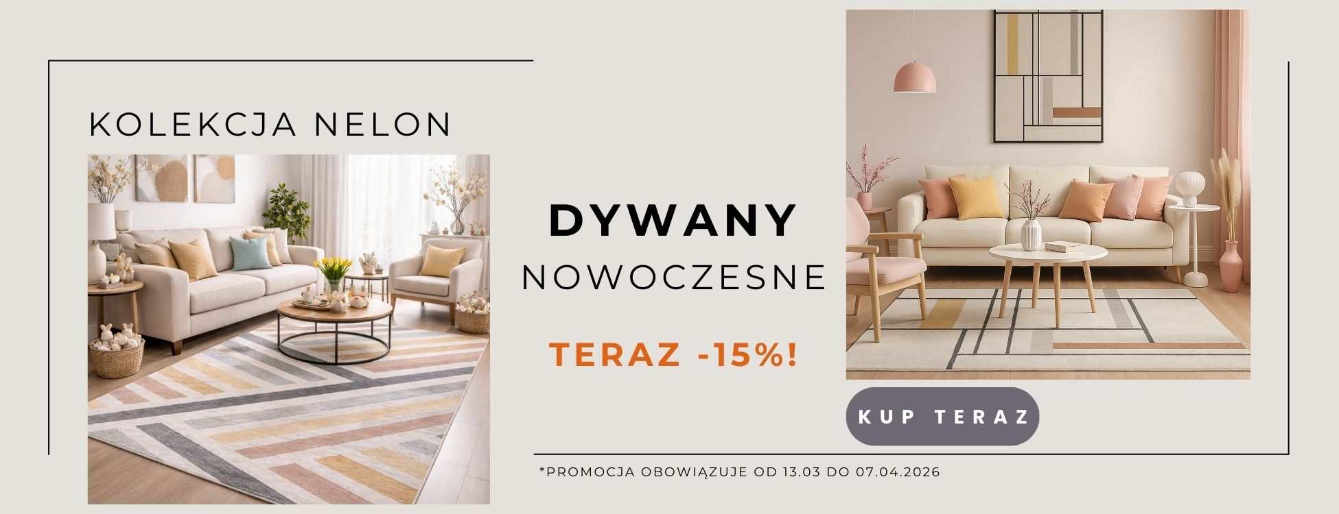 Dywany nowoczesne Nelon